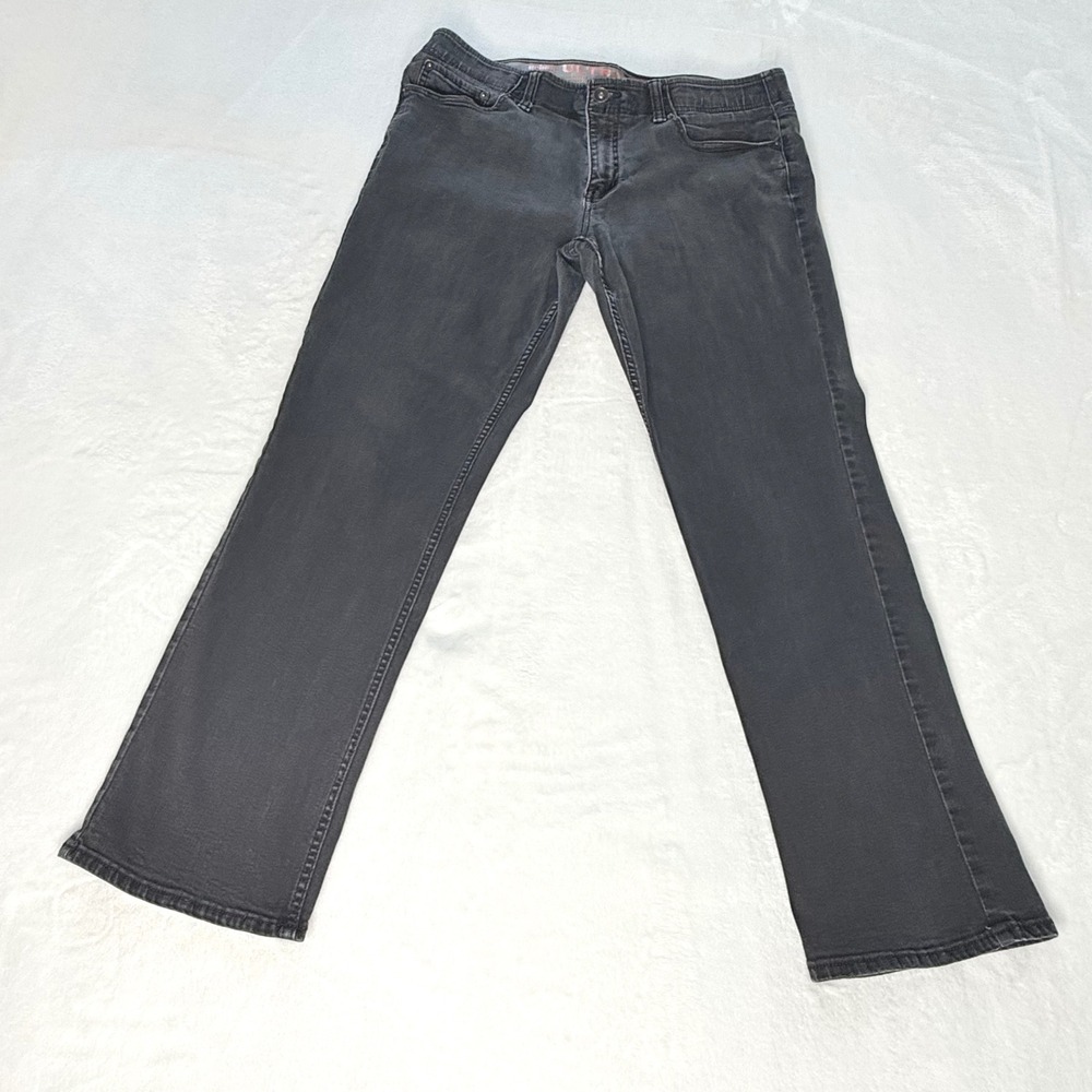 Urban Pipeline Ultra Flex Gray Straight Stretch Jeans Men's 36x30 Denim